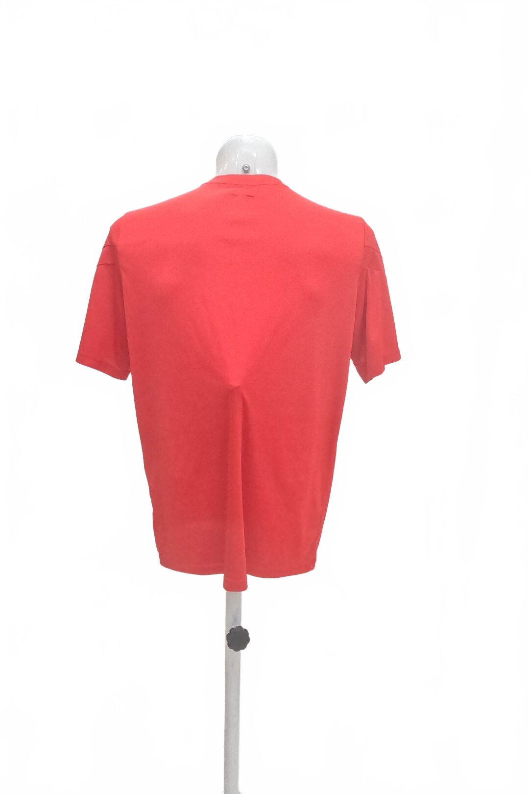 Pánske tričko Kappa bez potlače, farba červená, veľkosť L