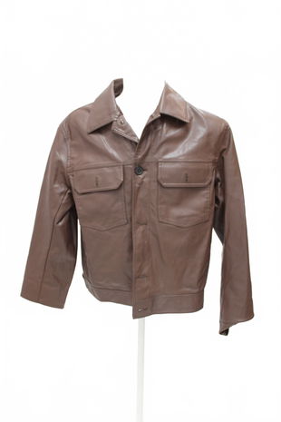 Pánska bunda H&M, farba hnedá, veľkosť M