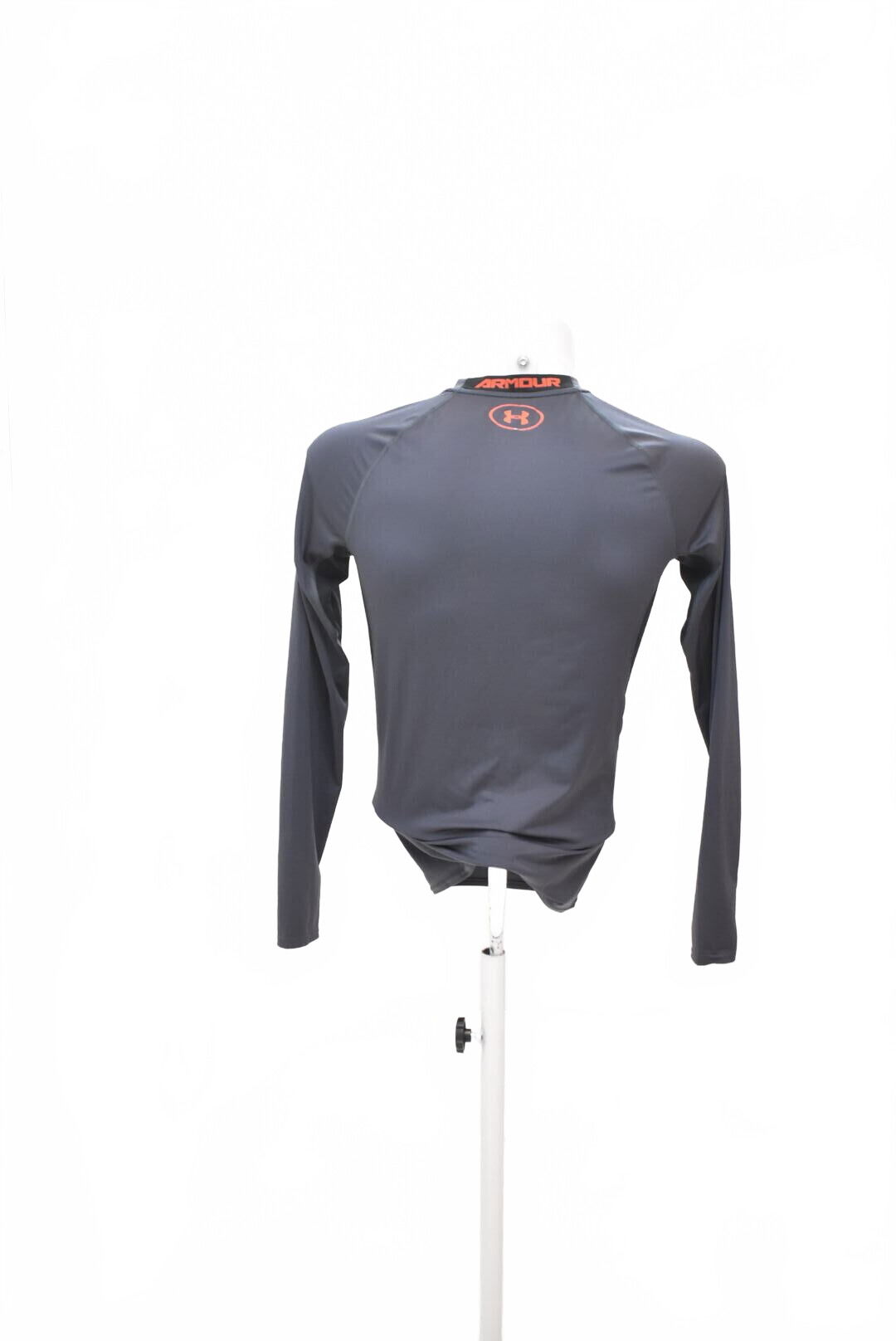 Pánske tričko Under Armour bez potlače, farba sivá, veľkosť S