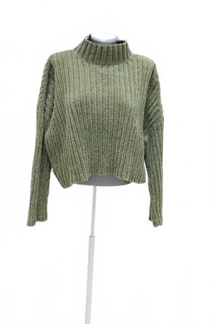 Dámsky sveter Genesis, farba zelená, veľkosť M