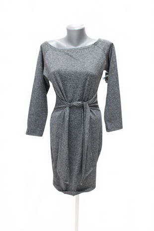 Dámske šaty Genesis, farba sivá, veľkosť L