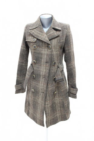 Dámsky kabát Orsay, farba hnedá, veľkosť 36