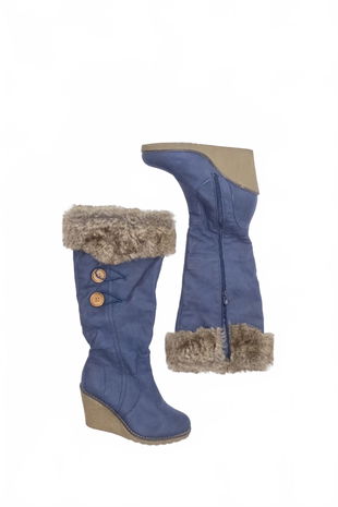 Dámské zimní boty Genesis, barva modrá, velikost 39