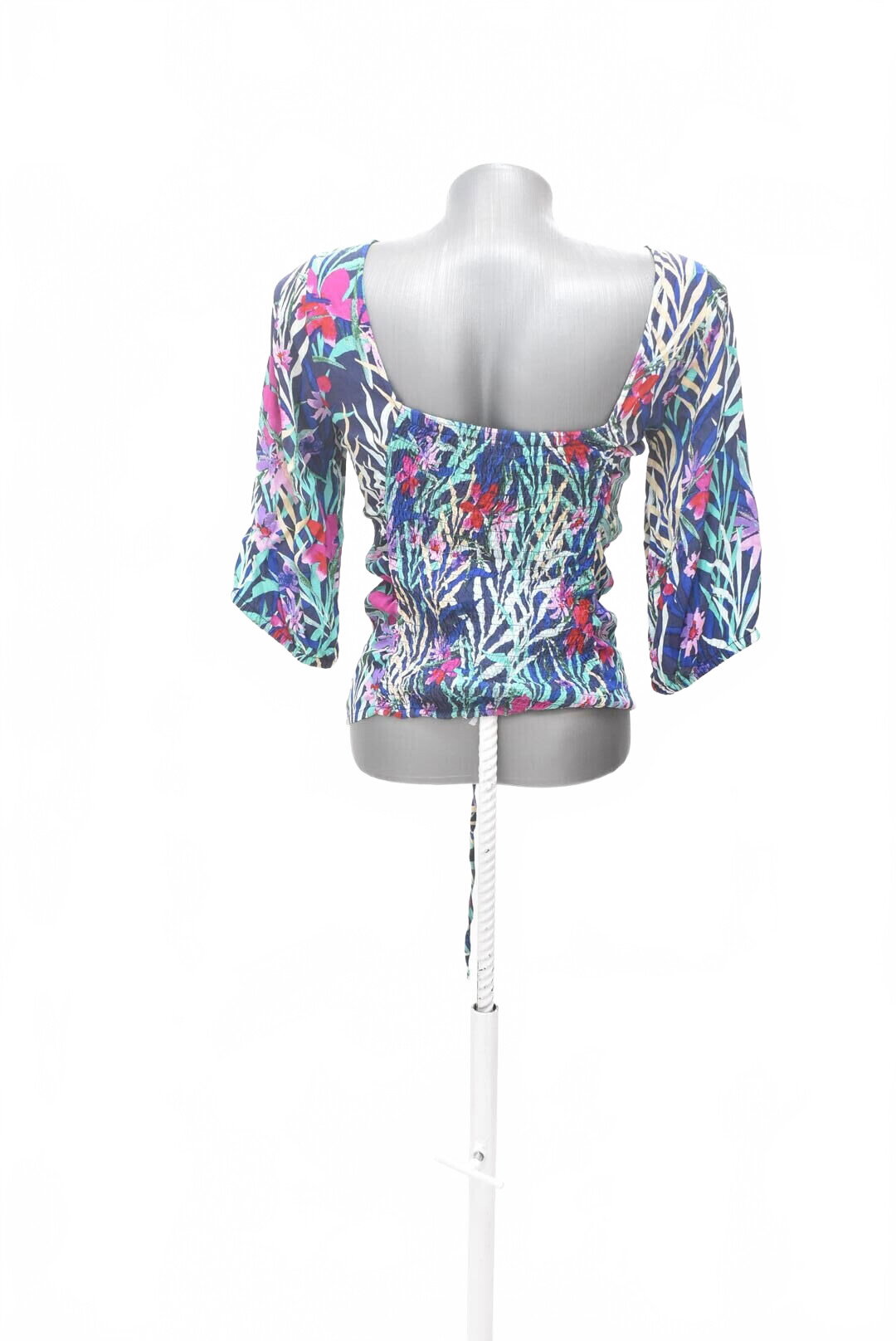 Damen -T-ShirtOnlyohne Aufdruck,farbegeblümt,größeS
