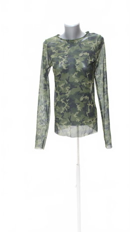 Damen -T-ShirtStradivariusohne Aufdruck,farbegemustert,größeL