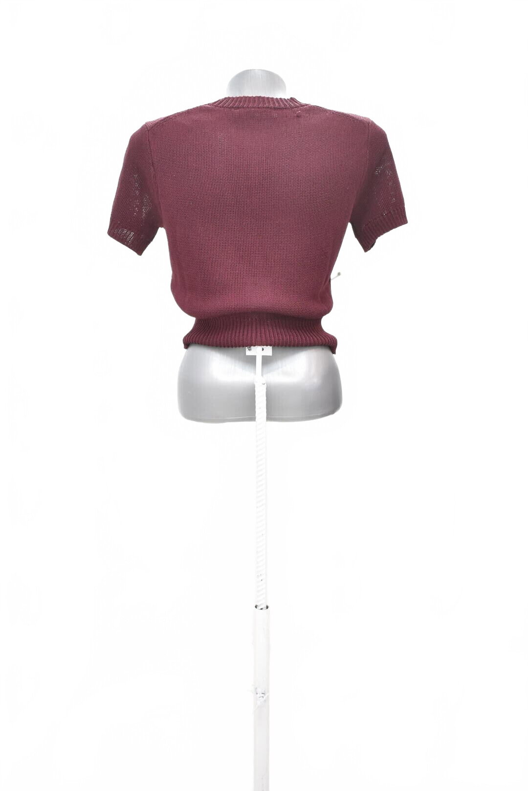 Damen -T-ShirtMangoohne Aufdruck,farbebordo,größeXS