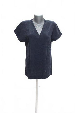 Damen -T-ShirtTatuumohne Aufdruck,farbeblau,größe40