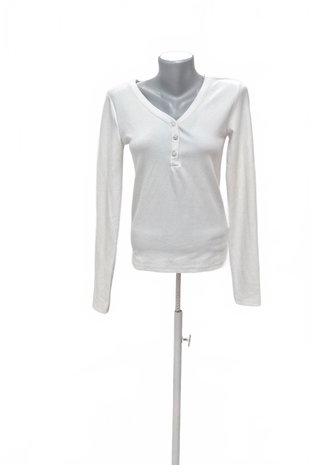 Damen -T-ShirtSinsayohne Aufdruck,farbeweiss,größeM