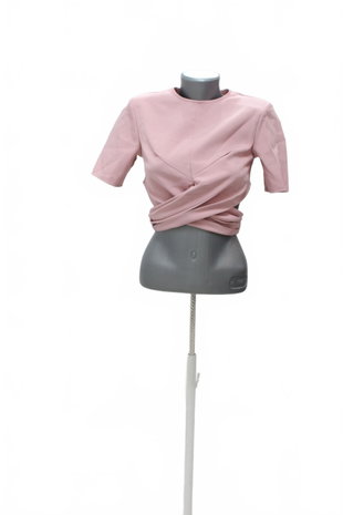 Damen -T-ShirtMissguidedohne Aufdruck,farberute,größe34