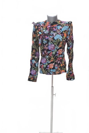 Damen -T-ShirtNextohne Aufdruck,farbegeblümt,größeS