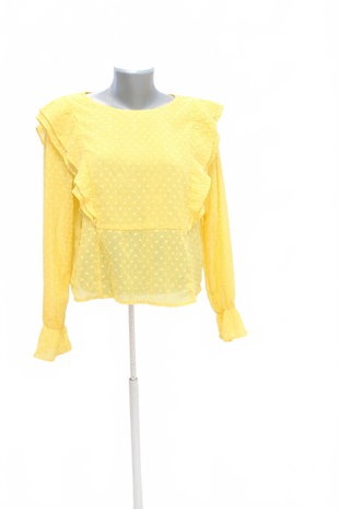 Damen -T-ShirtOnlyohne Aufdruck,farbegelb,größeM