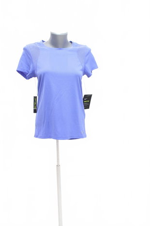 Damen -T-ShirtNikemit Aufdruck,farbeblau,größeXS