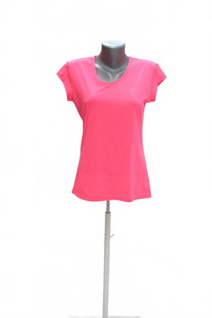 Damen -T-ShirtDomyosohne Aufdruck,farberute,größeM