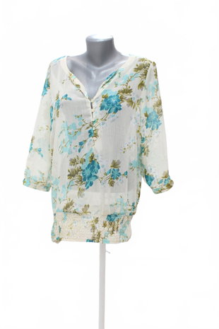 Damen bluse : Brand,Farbegeblümt,größe: size