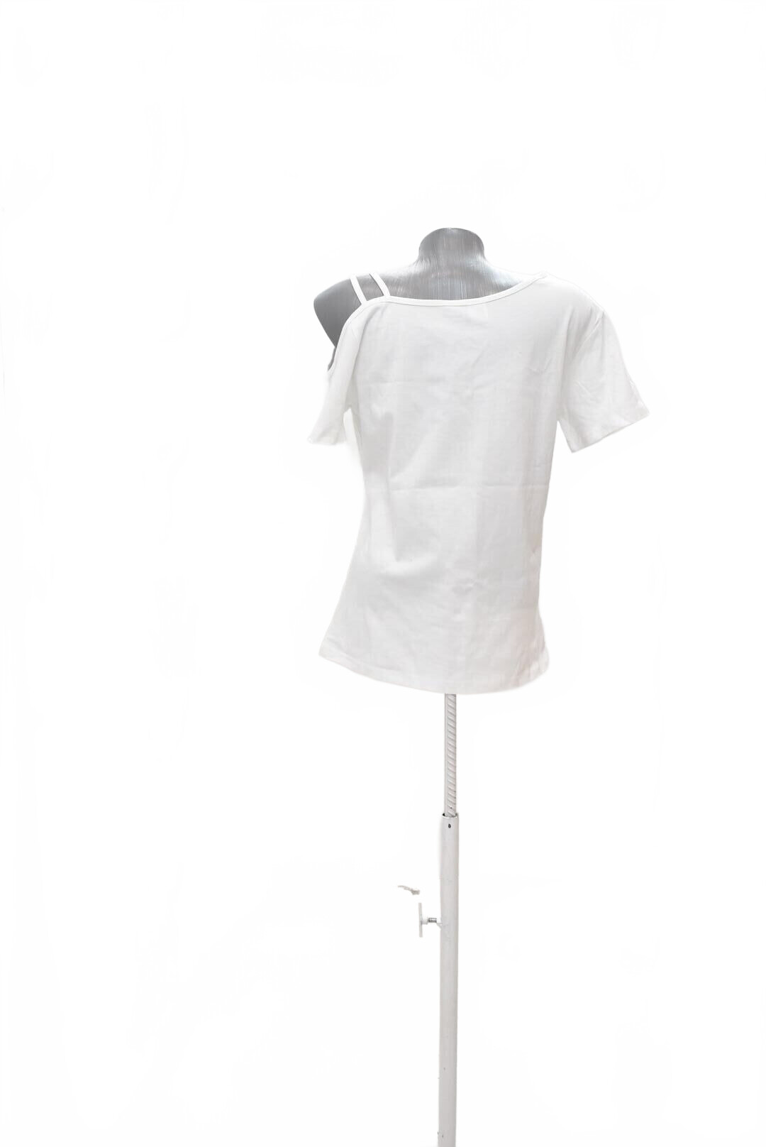 Damen -T-ShirtGenesismit Aufdruck,farbeweiss,größeS