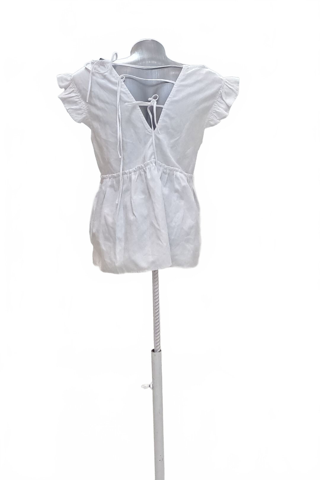Damen -T-ShirtGateohne Aufdruck,farbeweiss,größeS