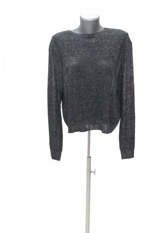 Damen -T-ShirtMangoohne Aufdruck,farbeschwarz,größeM