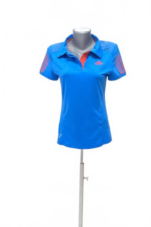 Damen -T-ShirtAdidasohne Aufdruck,farbeblau,größe34