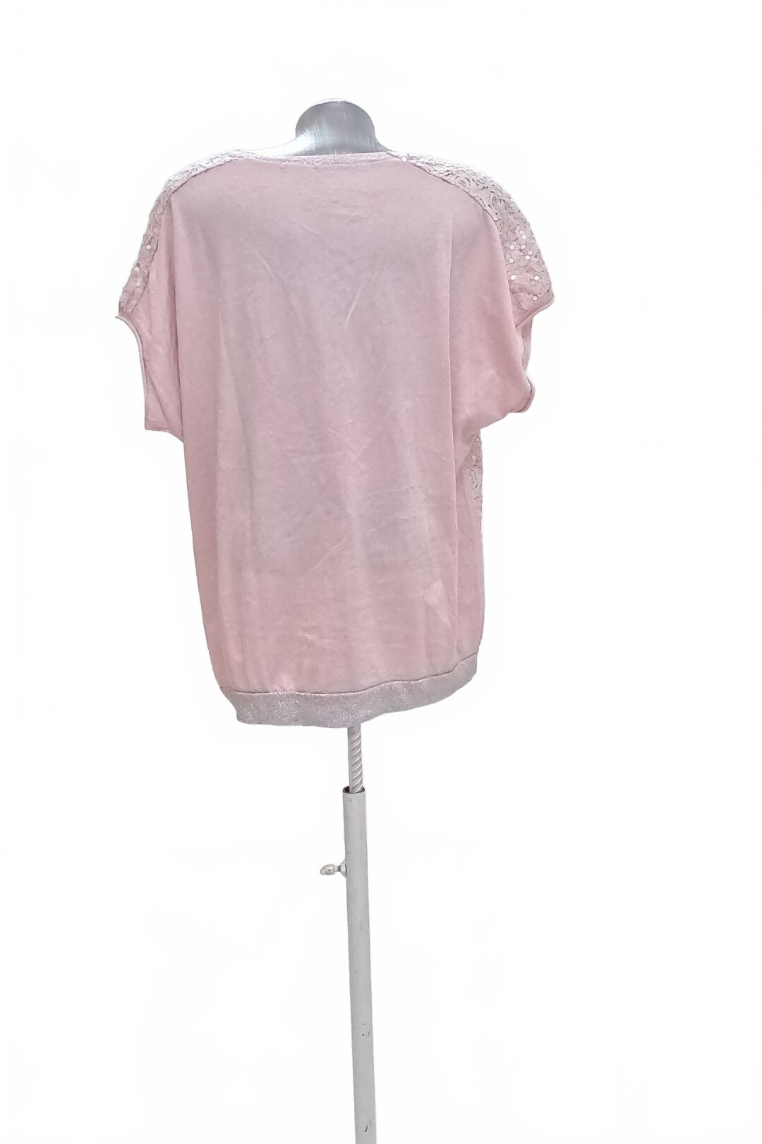 Damen -T-ShirtNew Collectionohne Aufdruck,farberute,größeL