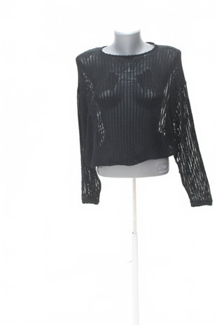 Damen -T-ShirtReservedohne Aufdruck,farbeschwarz,größeM