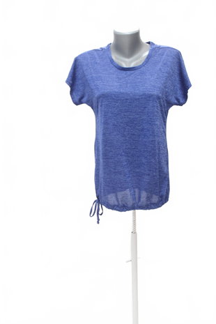 Damen -T-ShirtTchiboohne Aufdruck,farbeblau,größeXS
