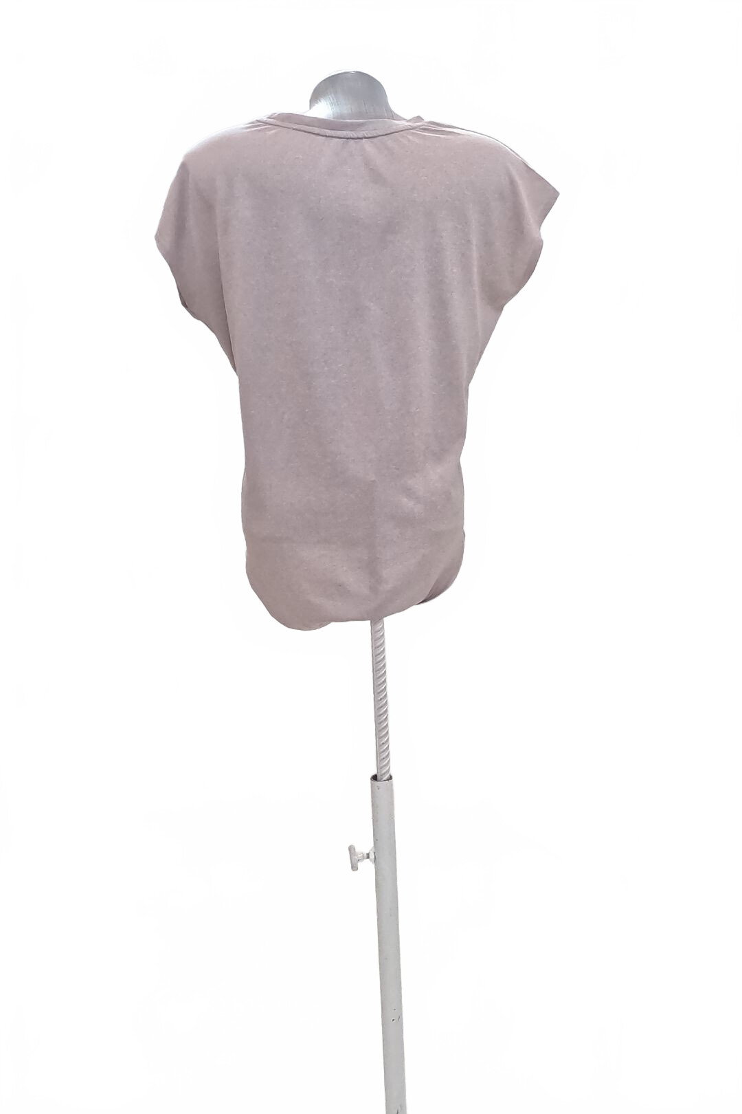 Damen -T-ShirtH&Mohne Aufdruck,farbegrau,größeXS