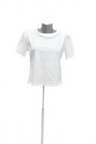 Damen -T-ShirtFisherfieldohne Aufdruck,farbeweiss,größe36