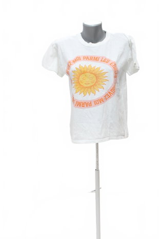 Damen -T-ShirtBoohoomit Aufdruck,farbeweiss,größe48