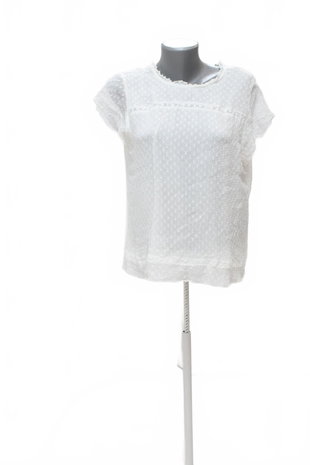 Damen -T-ShirtOnlyohne Aufdruck,farbeweiss,größe42
