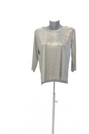 Damen -T-ShirtStradivariusohne Aufdruck,farbegold,größeL