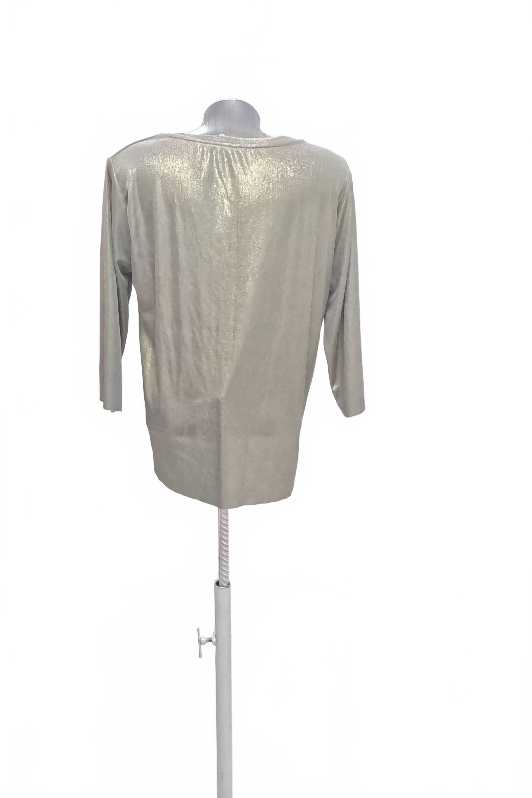 Damen -T-ShirtStradivariusohne Aufdruck,farbegold,größeL