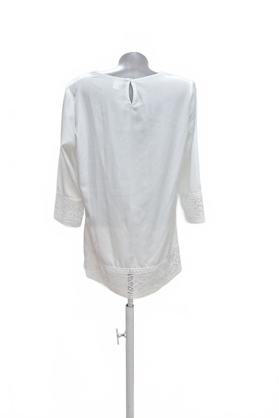 Damen -T-ShirtGenesisohne Aufdruck,farbeweiss,größe40