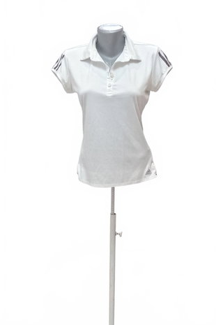 Damen -T-ShirtAdidasohne Aufdruck,farbeweiss,größeM