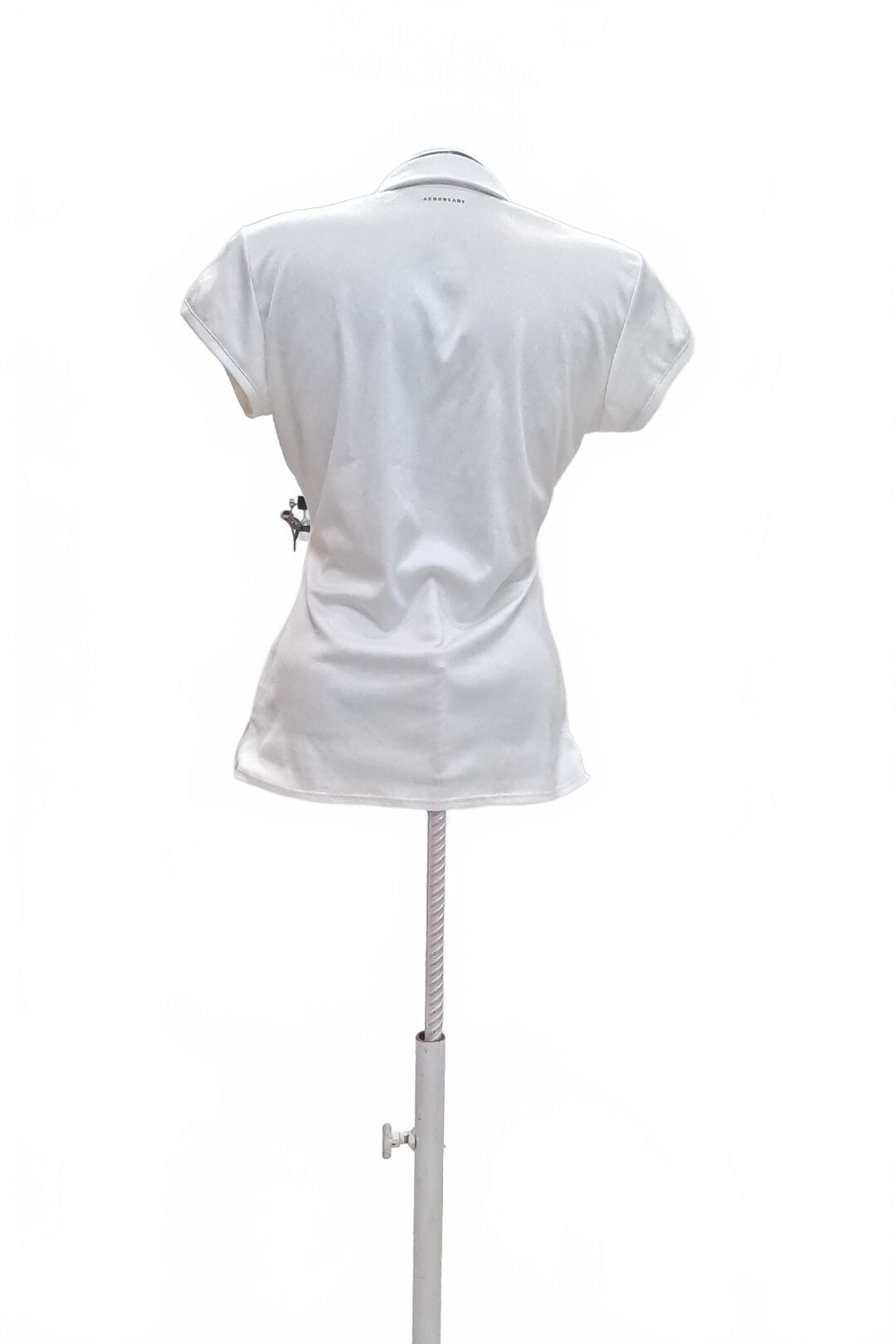 Damen -T-ShirtAdidasohne Aufdruck,farbeweiss,größeM