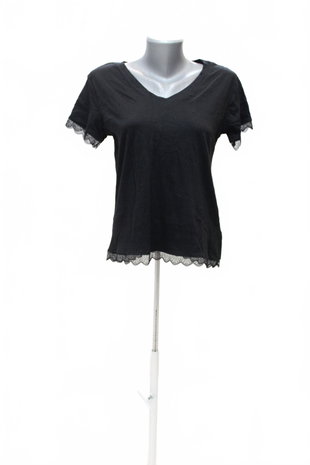 Damen -T-ShirtSinsayohne Aufdruck,farbeschwarz,größeS