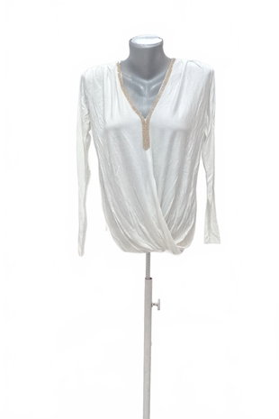 Damen -T-ShirtGenesisohne Aufdruck,farbeweiss,größeM