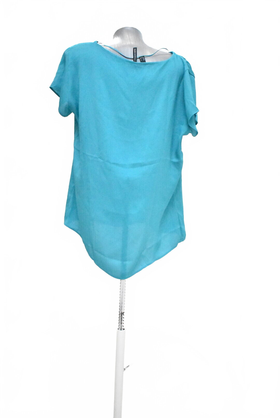 Damen -T-ShirtMangoohne Aufdruck,farbetůrkis,größeXL