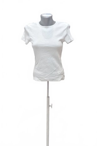 Damen -T-ShirtReservedohne Aufdruck,farbeweiss,größeS