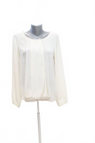 Damen -T-ShirtTaifunohne Aufdruck,farbeweiss,größeL