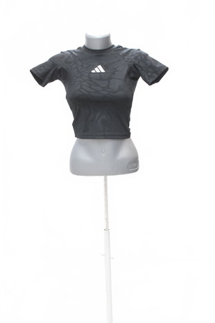 Damen -T-ShirtAdidasohne Aufdruck,farbegemustert,größeXS