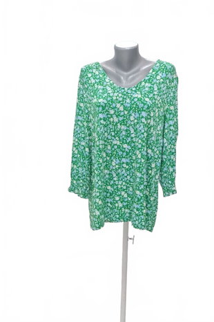 Damen -T-ShirtTchiboohne Aufdruck,farbegeblümt,größe44