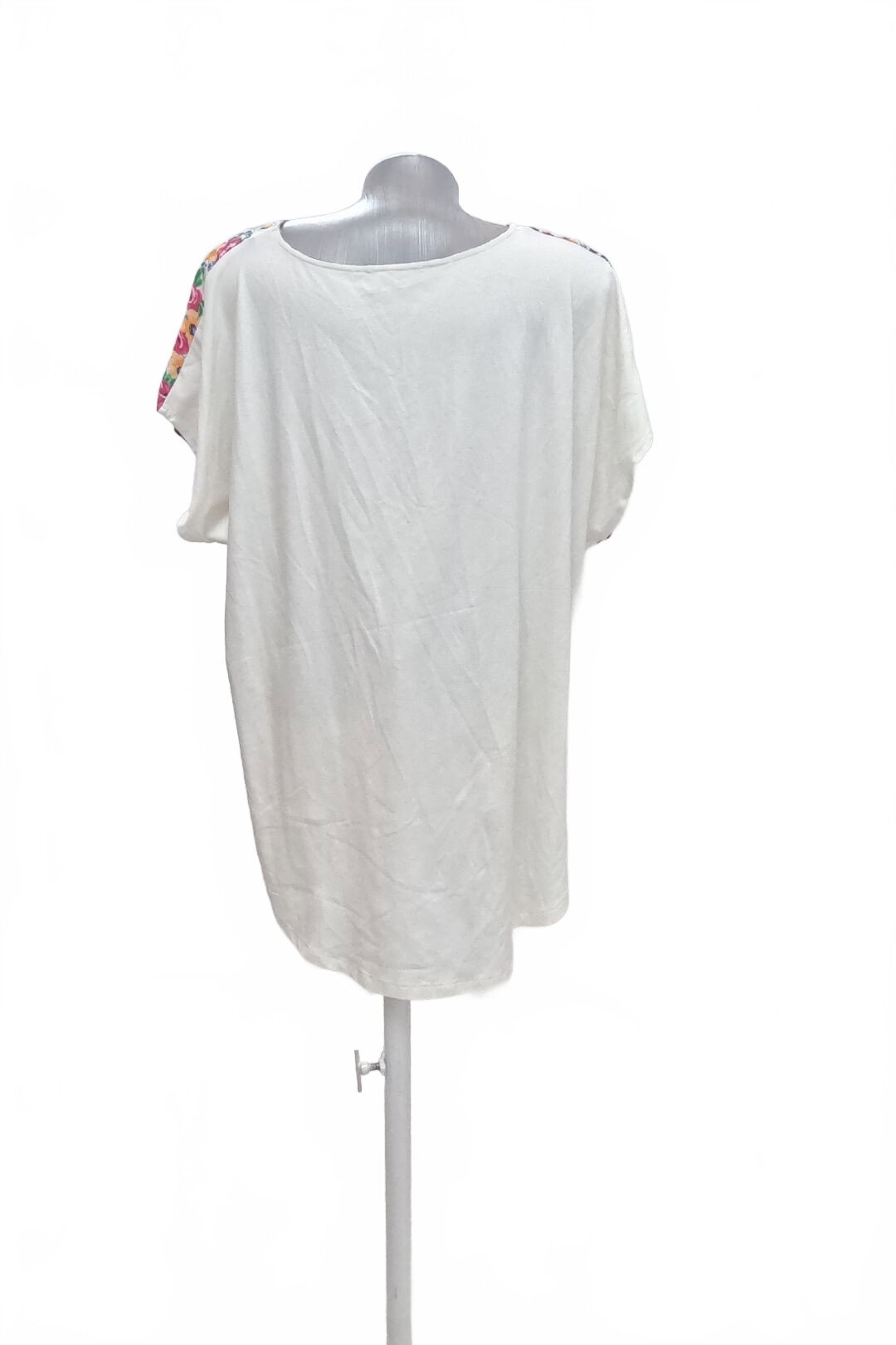 Damen -T-ShirtF&Fohne Aufdruck,farbegeblümt,größe46
