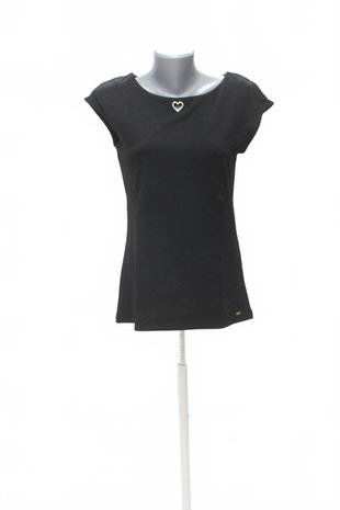 Damen -T-ShirtMohitoohne Aufdruck,farbeschwarz,größeM