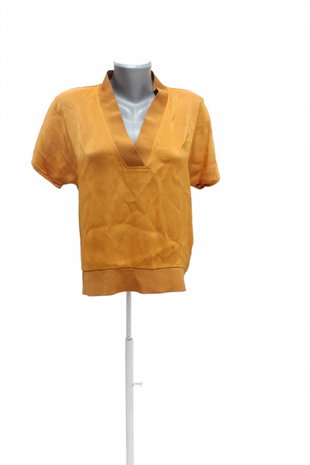 Damen -T-ShirtGenesisohne Aufdruck,farbegelb,größeS