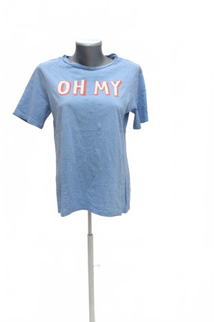 Damen -T-ShirtMarks & Spencermit Aufdruck,farbeblau,größe36