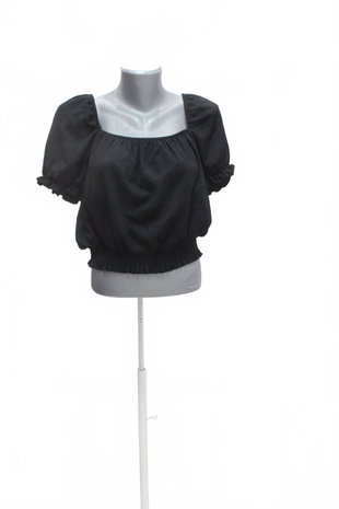 Damen -T-ShirtH&Mohne Aufdruck,farbeschwarz,größeM