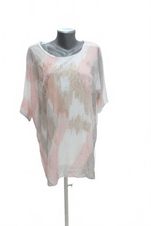 Damen -T-ShirtUlla Popkenohne Aufdruck,farbegemustert,größe42