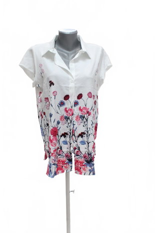 Damen bluse : Brand,Farbegeblümt,größe: size