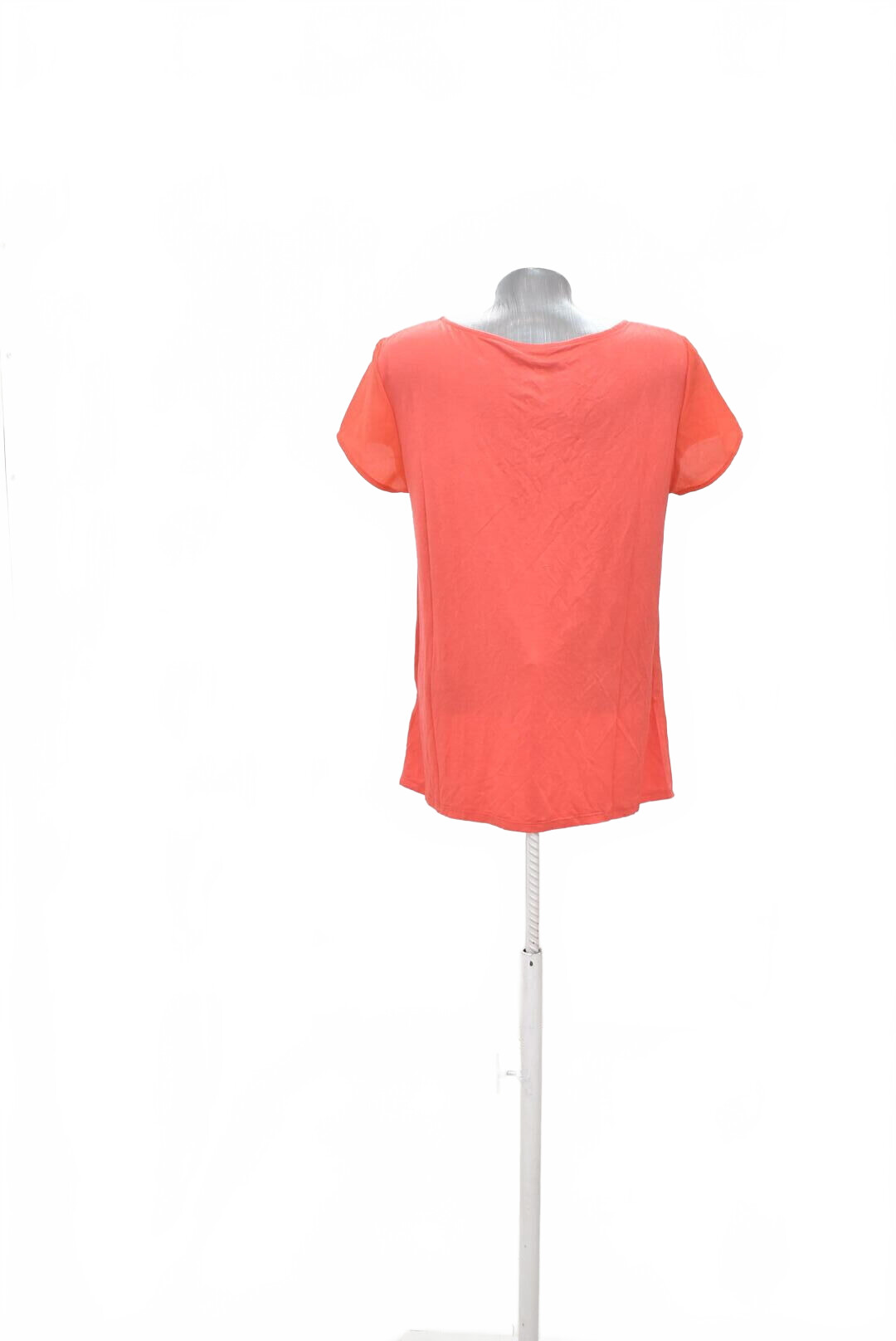 Damen -T-ShirtCamaieuohne Aufdruck,farbeorange,größeM