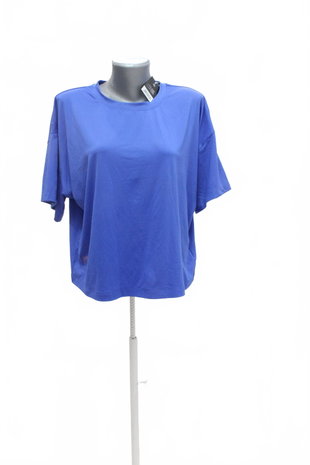 Damen -T-ShirtCrivitohne Aufdruck,farbeblau,größeS